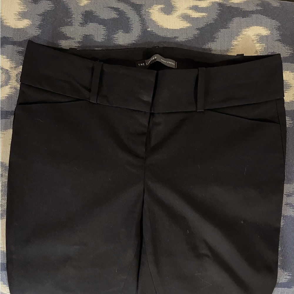 The Limited exact stretch black ankle pants